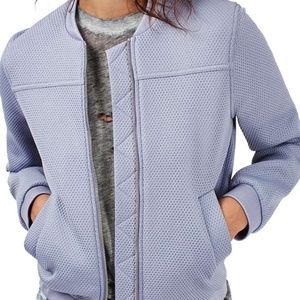 Periwinkle Topshop Bomber Jacket
